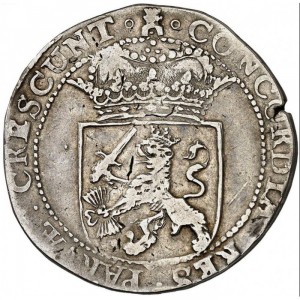 Реверс монеты Голландская республика, ½ серебряного дуката, 1659-1668
