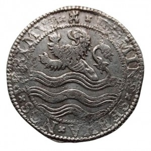 Реверс монеты Голландская республика, 1 дальдер, 1597-1599