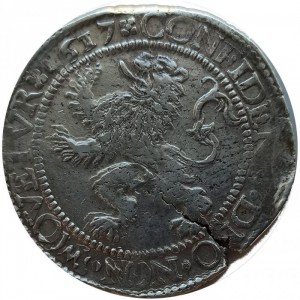 Реверс монеты Голландская республика, 1 дальдер, 1606-1658