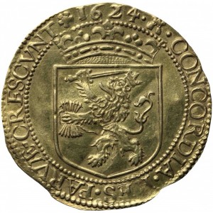 Реверс монеты Голландская республика, 1 золотой райдер, 1606-1644