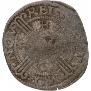 Реверс монеты Голландская республика, ½ стювера, 1598