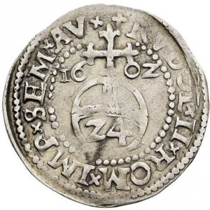Реверс монеты Голландская республика, 2 стювера, 1602