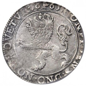 Реверс монеты Голландская республика, 1 дальдер, 1662-1668