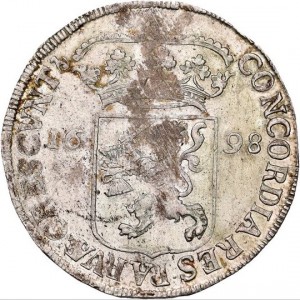 Реверс монеты Голландская республика, 1 дальдер, 1698