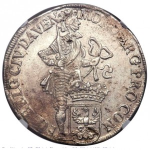 Аверс монеты Голландская республика, 1 серебряный дукат, 1698