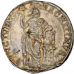 Реверс монеты Голландская республика, 3 гульдена, 1682-1687