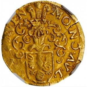Реверс монеты Голландская республика, 1 голдгульден, 1612