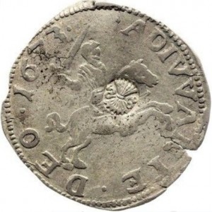 Аверс монеты Голландская республика, 6 стюверов, 1673-1677