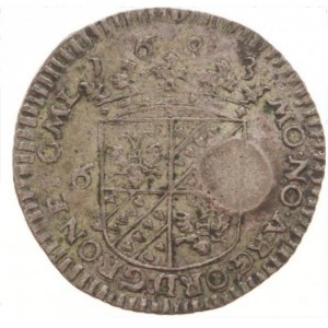 Аверс монеты Голландская республика, 6 стюверов, 1681-1687