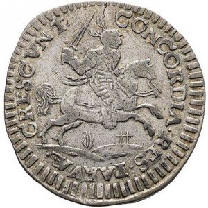 Реверс монеты Голландская республика, 6 стюверов, 1687