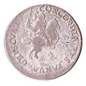 Реверс монеты Голландская республика, 6 стюверов, 1691-1692