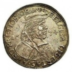 Реверс монеты Голландская республика, 28 стюверов, 1671-1674