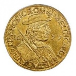 Реверс монеты Голландская республика, 28 стюверов, 1673-1677