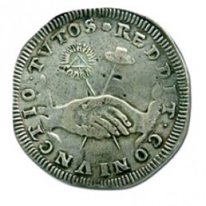 Реверс монеты Голландская республика, 28 стюверов, 1681