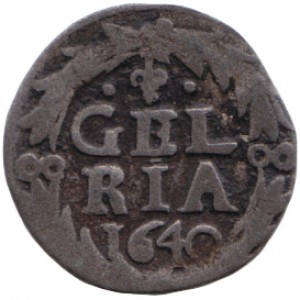 Реверс монеты Голландская республика, 1 стювер, 1640-1642