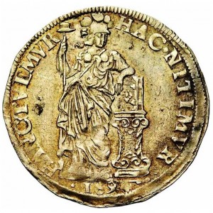 Реверс монеты Голландская республика, ½ гульдена, 1694