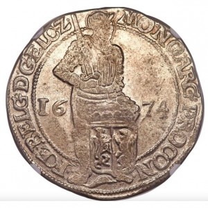 Аверс монеты Голландская республика, 1 серебряный дукат, 1659-1680