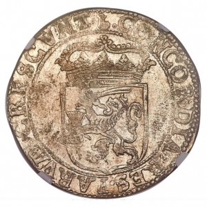 Реверс монеты Голландская республика, 1 серебряный дукат, 1659-1680