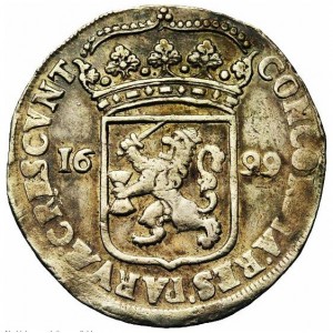 Реверс монеты Голландская республика, 1 серебряный дукат, 1693-1699