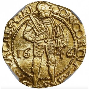 Аверс монеты Голландская республика, 1 дукат, 1586-1686