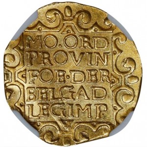 Реверс монеты Голландская республика, 1 дукат, 1586-1686