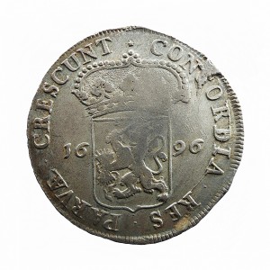 Реверс монеты Голландская республика, 1 серебряный дукат, 1696-1698