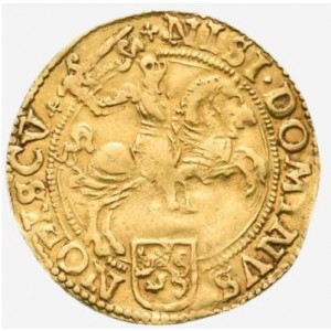 Аверс монеты Голландская республика, 1 золотой райдер, 1582-1583