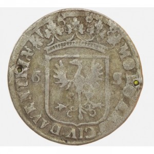 Аверс монеты Голландская республика, 6 стюверов, 1680-1696