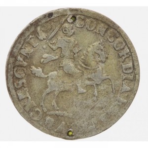 Реверс монеты Голландская республика, 6 стюверов, 1680-1696