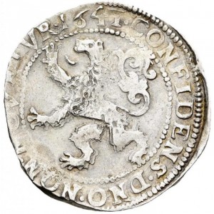 Реверс монеты Голландская республика, ½ рейксдальдера, 1606-1643