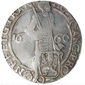 Аверс монеты Голландская республика, 1 серебряный дукат, 1659-1664