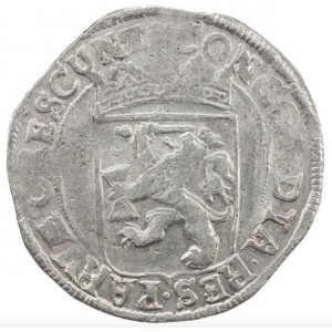 Реверс монеты Голландская республика, 1 серебряный дукат, 1676-1683