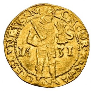 Аверс монеты Голландская республика, 1 дукат, 1591-1666