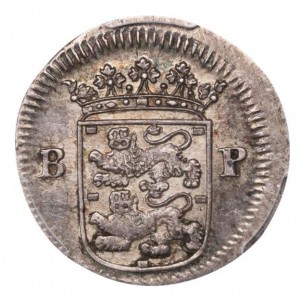 Реверс монеты Голландская республика, 2 стювера, 1676-1677