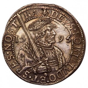 Реверс монеты Голландская республика, ½ рейксдальдера, 1587-1595