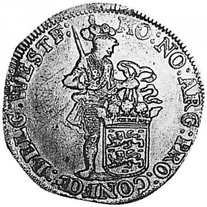 Аверс монеты Голландская республика, 1 серебряный дукат, 1693-1695