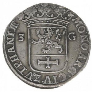 Аверс монеты Голландская республика, 3 гульдена, 1686-1687