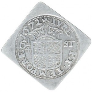 Аверс монеты Голландская республика, 6¼ стювера, 1672