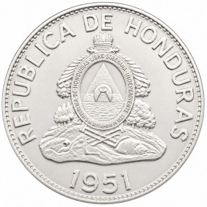 Аверс монеты Гондурас, 50 сентаво, 1931-1951