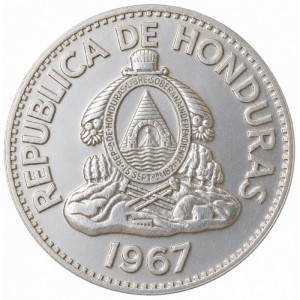 Аверс монеты Гондурас, 50 сентаво, 1967