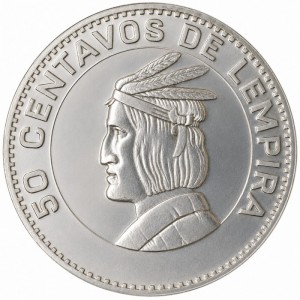 Реверс монеты Гондурас, 50 сентаво, 1967