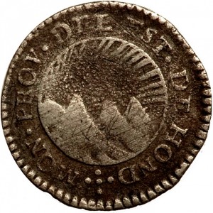 Аверс монеты Гондурас, ½ реала, 1832-1833
