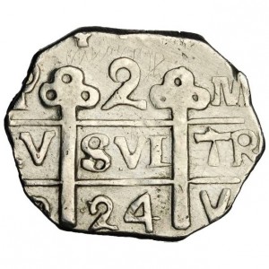 Аверс монеты Гондурас, 2 реала, 1823-1824