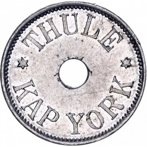 Аверс монеты Гренландия, 100 эре, 1910, Туле Кап Йорк