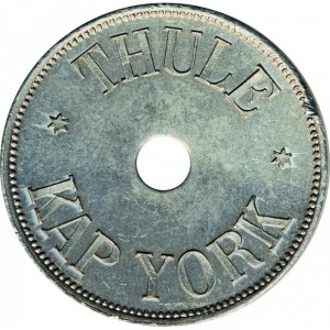 Аверс монеты Гренландия, 500 эре, 1910, Туле Кап Йорк