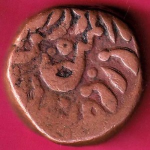 Реверс монеты Джодхпур, 1 такка, 1777-1791