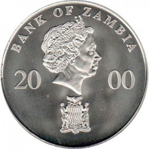 Аверс монеты Замбия, 1000 квач, 2000, XXVII летние Олимпийские игры, Сидней 2000