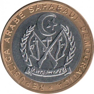 Аверс монеты Западная Сахара, 500 песет, 2004, Природа Сахары