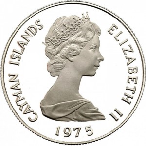Аверс монеты Каймановы острова, 50 центов, 1972-1982