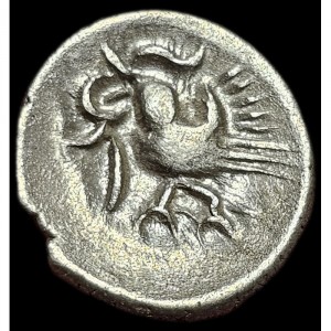Аверс монеты Камбоджа, 2 пе, 1847